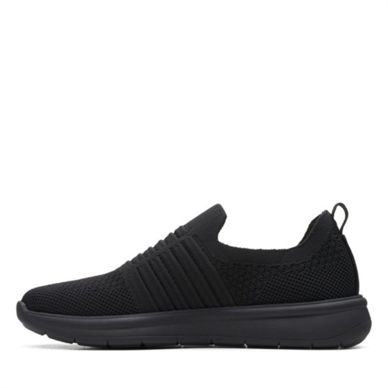 Textil Negro Clarks Ezera Walk Textil Negro