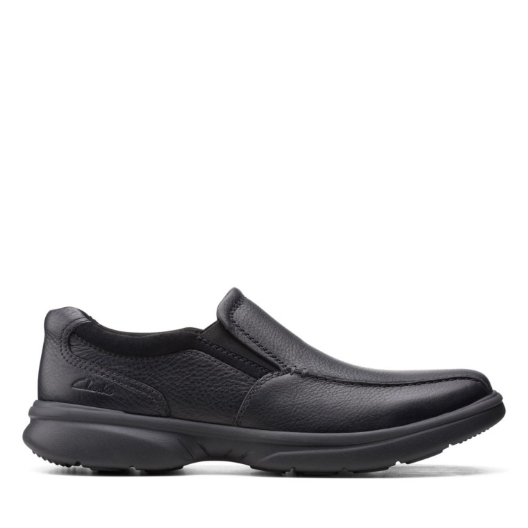 Cuero Pulido Negro Clarks Bradley Step Cuero Pulido Negro