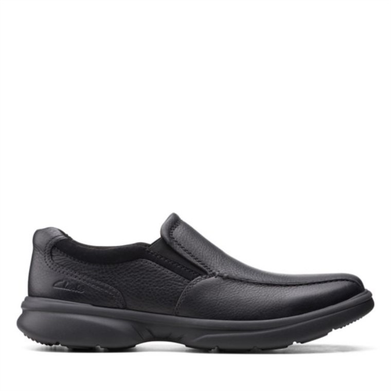 Cuero Pulido Negro Clarks Bradley Step Cuero Pulido Negro