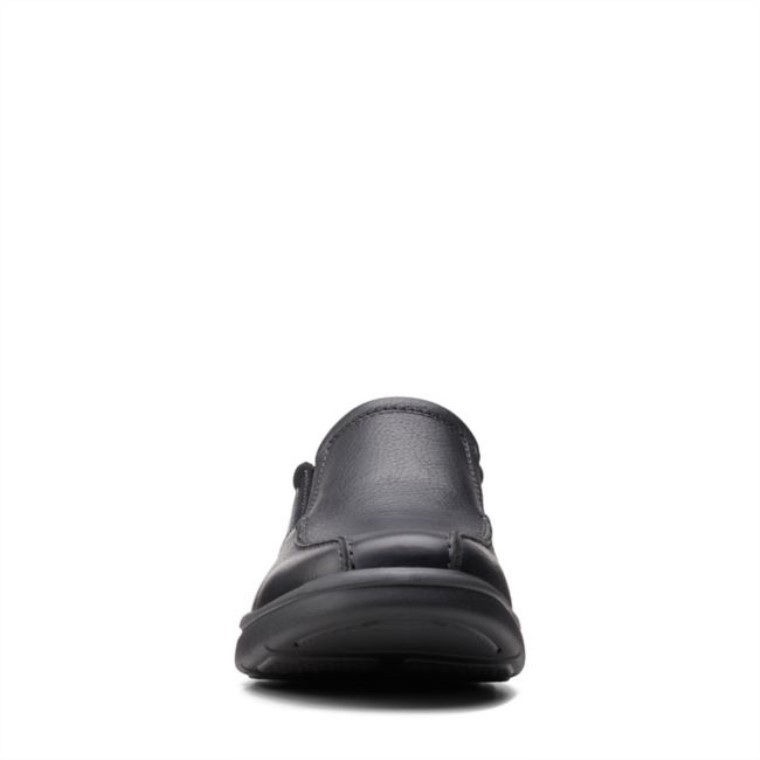 Cuero Pulido Negro Clarks Bradley Step Cuero Pulido Negro
