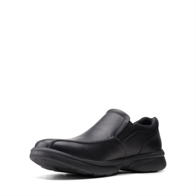 Cuero Pulido Negro Clarks Bradley Step Cuero Pulido Negro