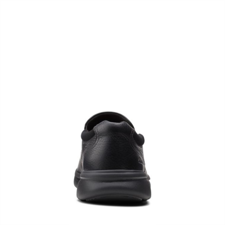Cuero Pulido Negro Clarks Bradley Step Cuero Pulido Negro