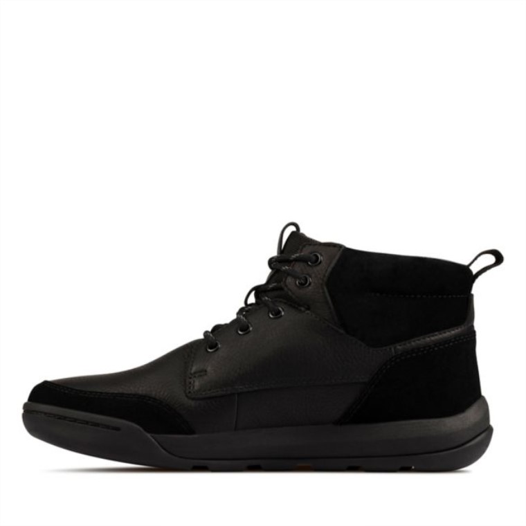 Cuero Con Forro Negro Clarks Ashcombe Hola Gore-tex Cuero Con Forro Negro Negro