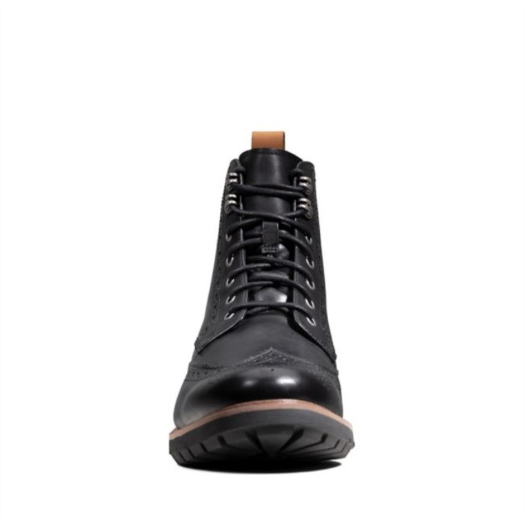 Cuero Con Forro Negro Clarks Batcombe Lord Cuero Con Forro Negro Negro