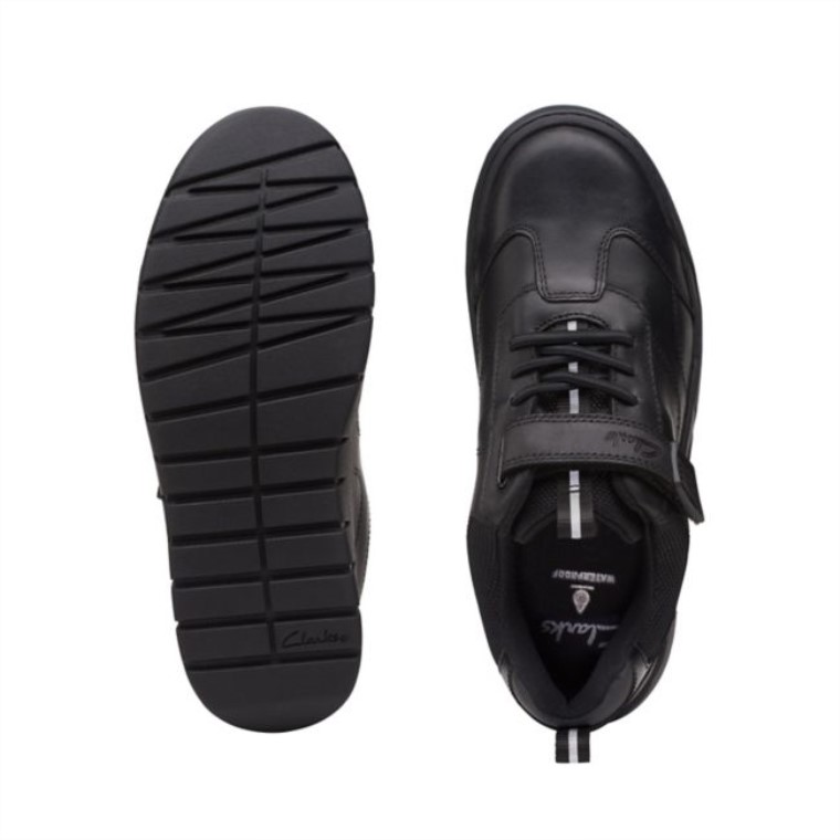 Negro Impermeable Clarks Scooter Dry Old Negro Impermeable