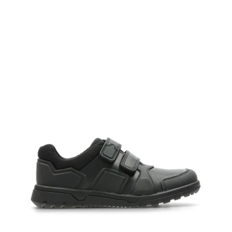 Blake Street Cuero Negro Clarks Cuero Negro