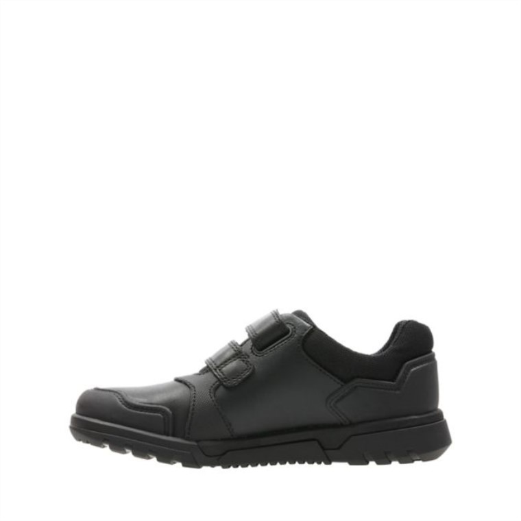 Blake Street Cuero Negro Clarks Cuero Negro