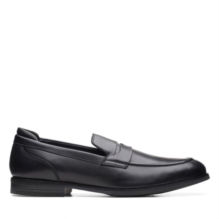 Bradish Ease Cuero Negro Clarks Cuero Negro
