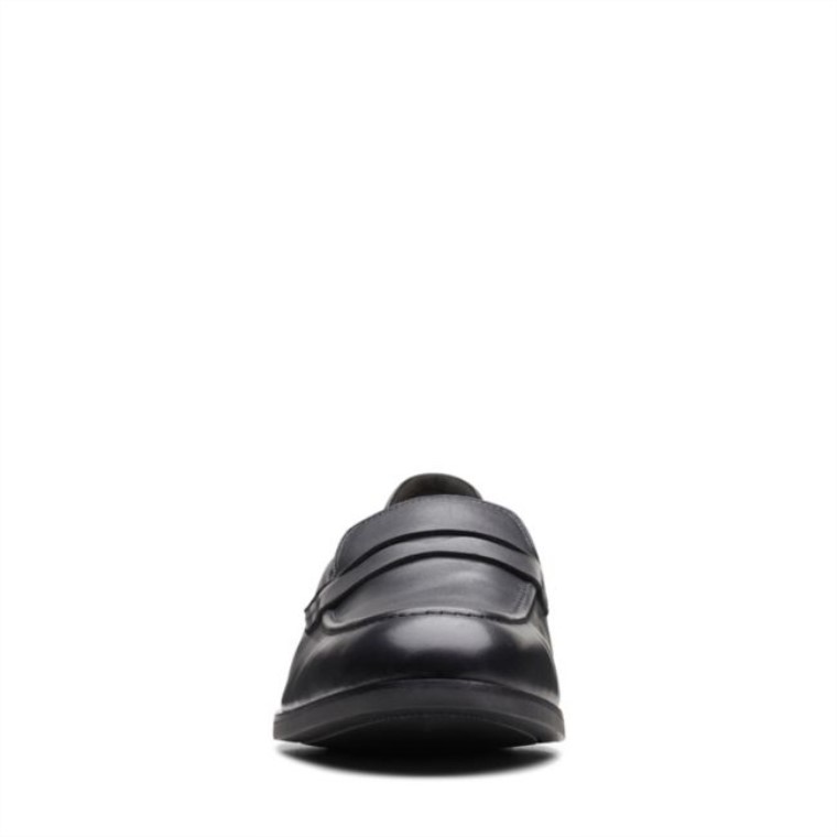 Bradish Ease Cuero Negro Clarks Cuero Negro