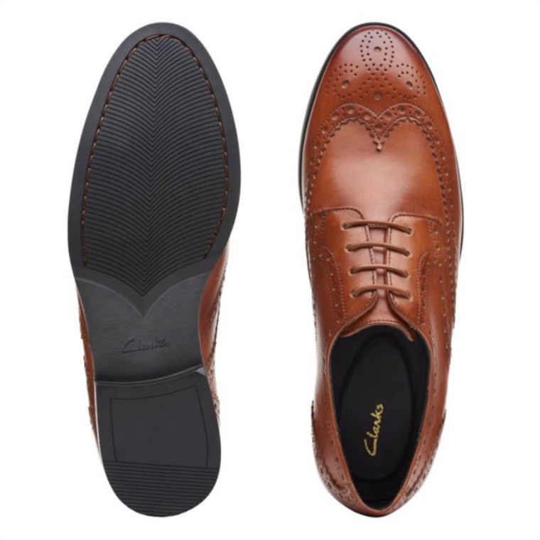 Bradish Limit Tan Cuero Clarks Tan Cuero