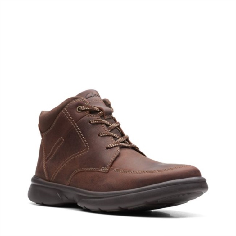 Bradley Marrón Medio Caído Clarks Marrón Caído