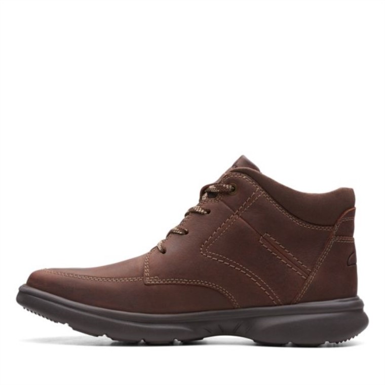 Bradley Marrón Medio Caído Clarks Marrón Caído