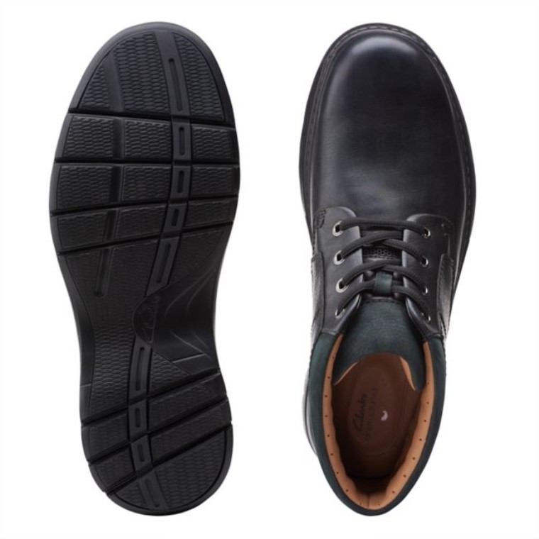 Brawley Up Cuero Negro Clarks Cuero Negro