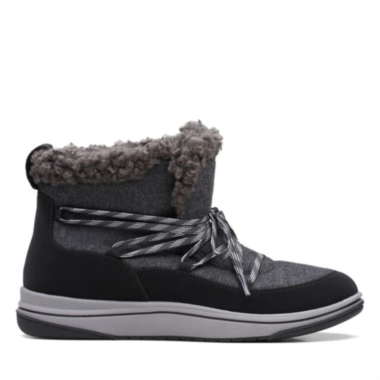 Brisa Glaciar Textil Negro Clarks Textil Negro