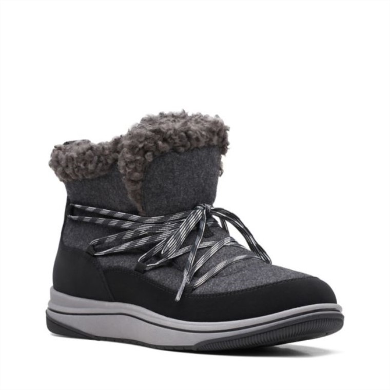 Brisa Glaciar Textil Negro Clarks Textil Negro
