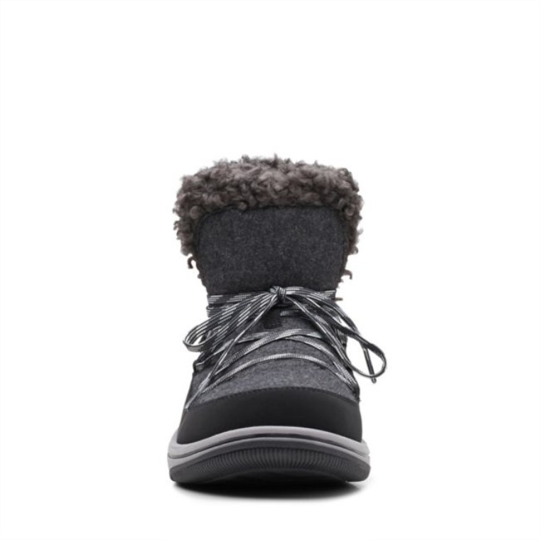 Brisa Glaciar Textil Negro Clarks Textil Negro