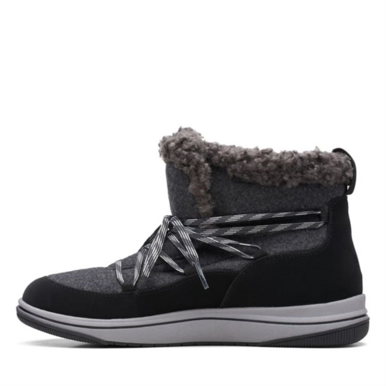 Brisa Glaciar Textil Negro Clarks Textil Negro