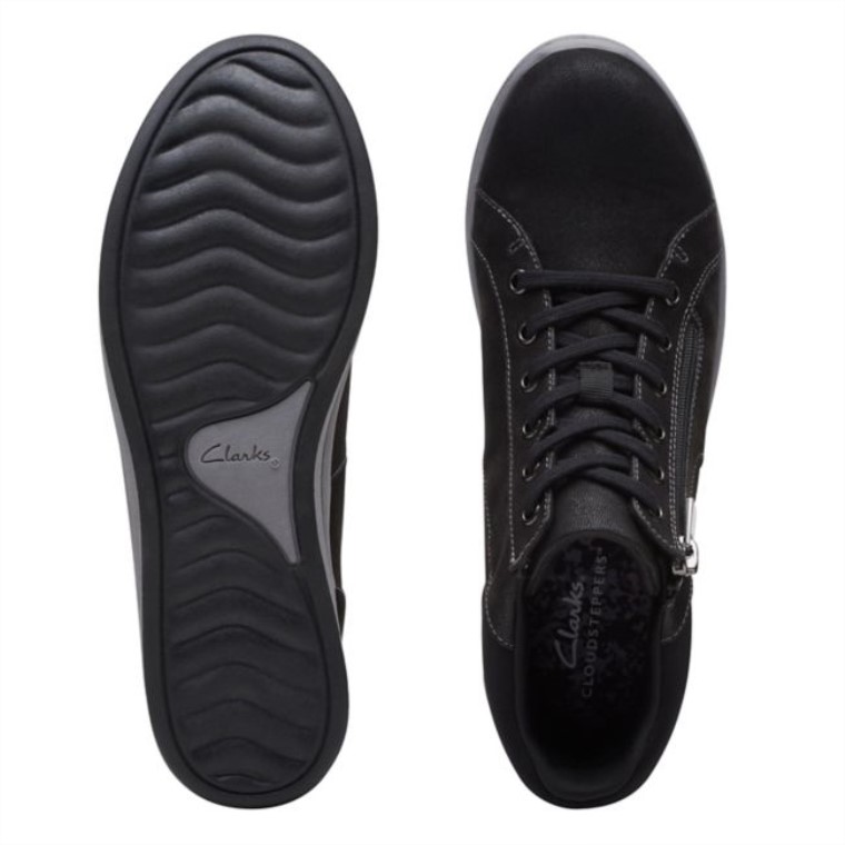 Deslizamiento De La Brisa Negro Negro Clarks