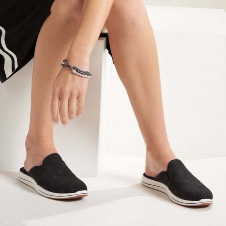 Brisa Orilla Negro Floral Negro Floral Clarks