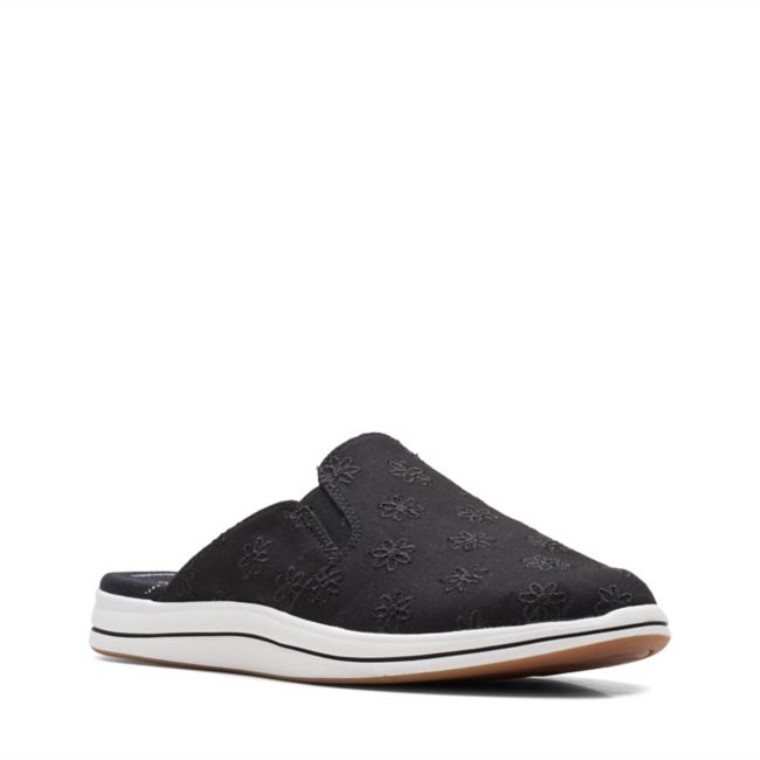 Brisa Orilla Negro Floral Negro Floral Clarks