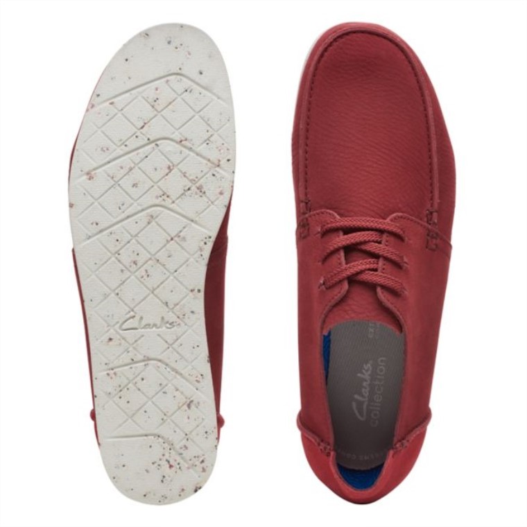 Rojo Ladrillo Shacre Lite Bajo Rojo Ladrillo Clarks