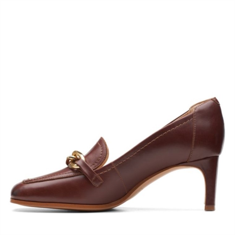Cuero Marrón Británico Seren 55 Tapiz Cuero Marrón Británico Clarks