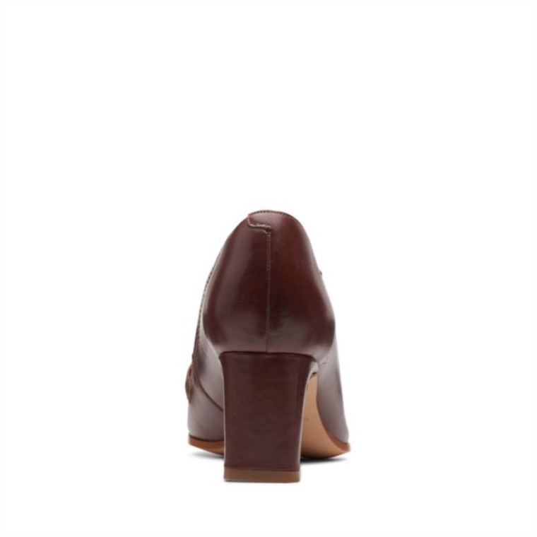 Cuero Marrón Británico Seren 55 Tapiz Cuero Marrón Británico Clarks