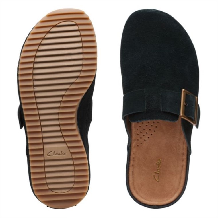 Brookleigh Mula Ante Negro Ante Negro Clarks