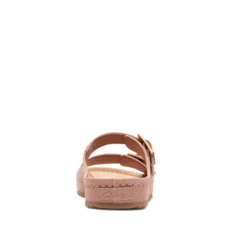 Brookleigh Sol Rosa Gamuza Clarks Rosa Gamuza