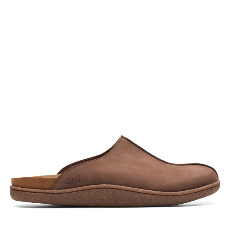 Nubuck Marrón Clarks Pilton Ease Nubuck Marrón