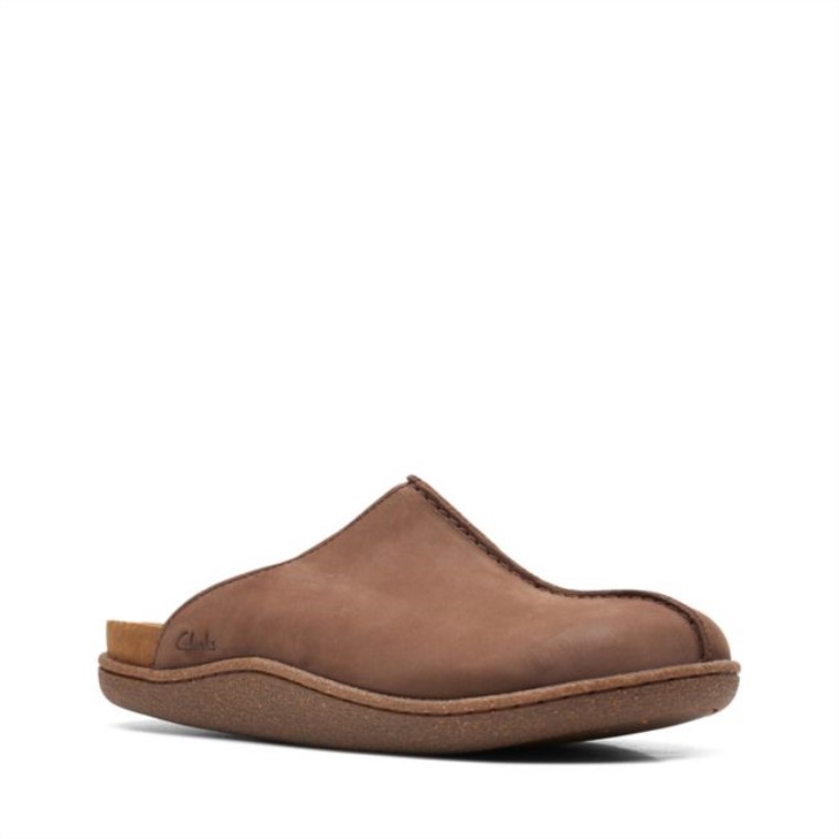 Nubuck Marrón Clarks Pilton Ease Nubuck Marrón