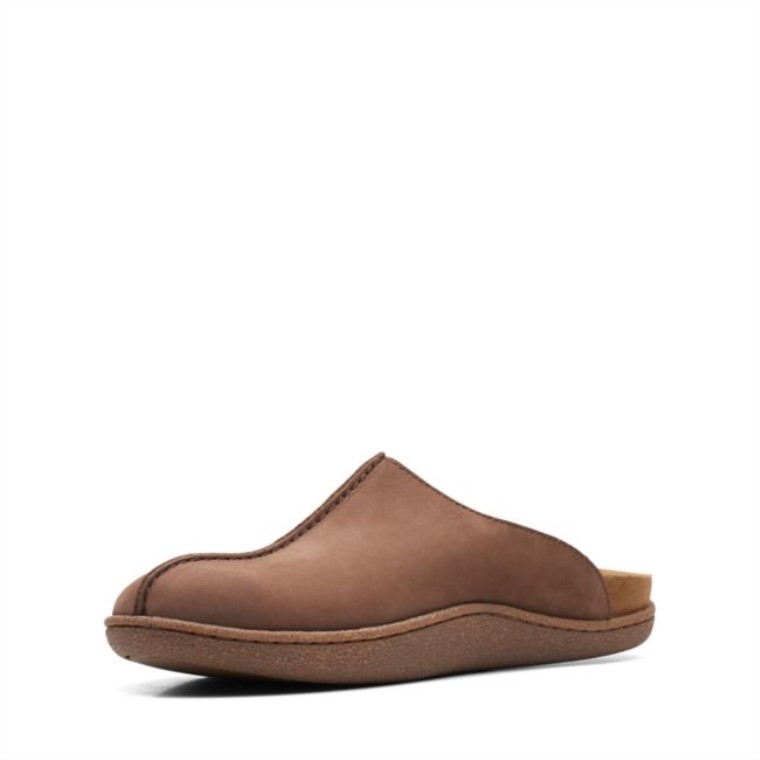 Nubuck Marrón Clarks Pilton Ease Nubuck Marrón