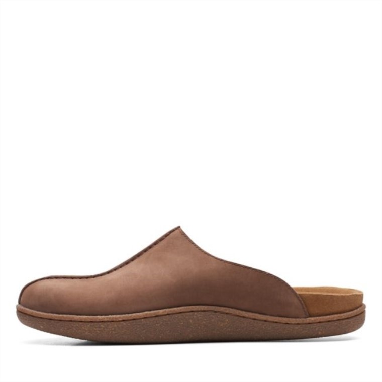 Nubuck Marrón Clarks Pilton Ease Nubuck Marrón