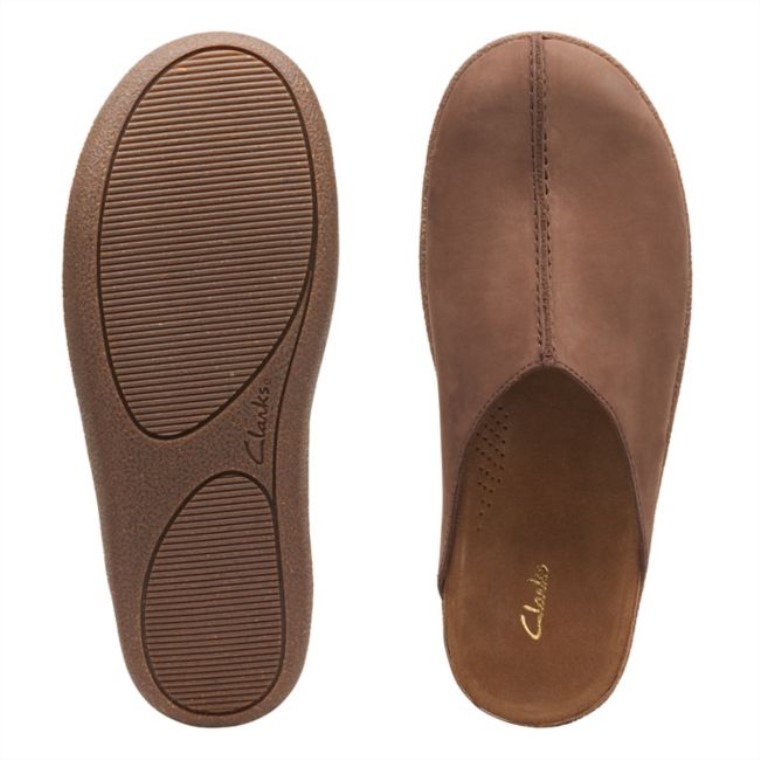 Nubuck Marrón Clarks Pilton Ease Nubuck Marrón
