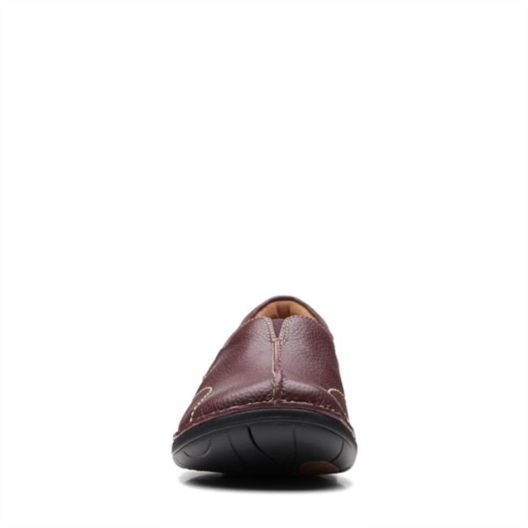 Marrón/rojo Clarks Un Loop Stride Marrón/rojo