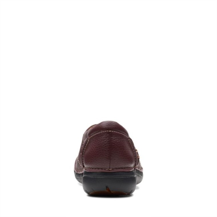 Marrón/rojo Clarks Un Loop Stride Marrón/rojo