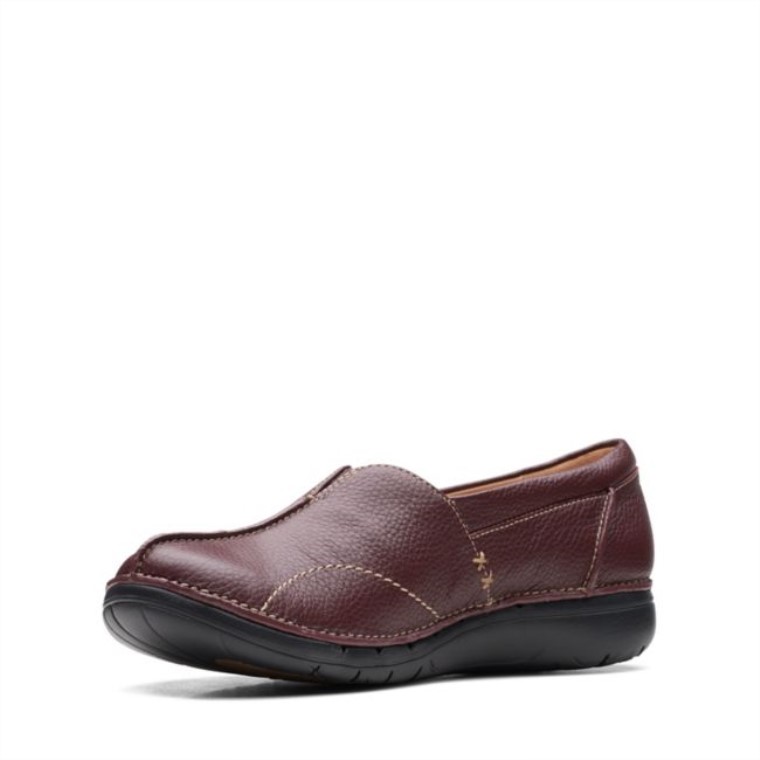 Marrón/rojo Un Loop Zancada Marrón/rojo Clarks