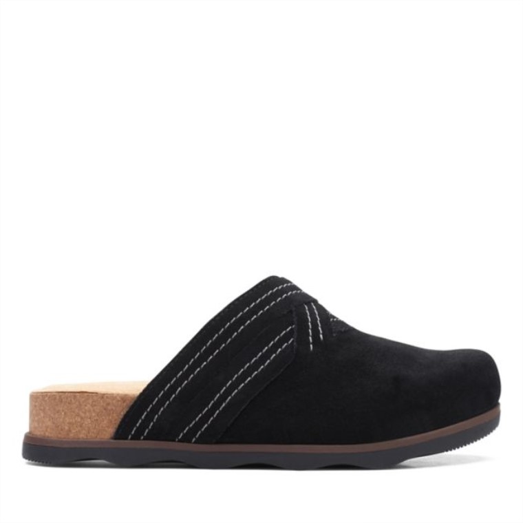 Brynn Glide Ante Negro Ante Negro Clarks