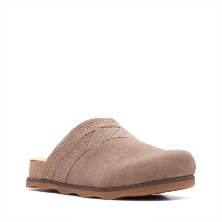Brynn Glide Gamuza De Guijarros Clarks Gamuza De Guijarros