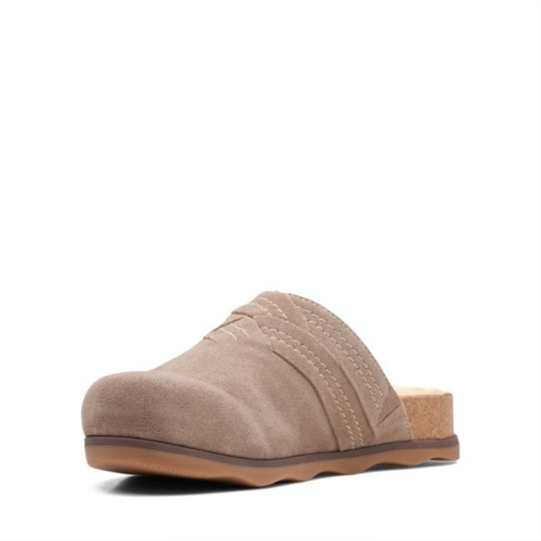 Brynn Glide Gamuza De Guijarros Clarks Gamuza De Guijarros