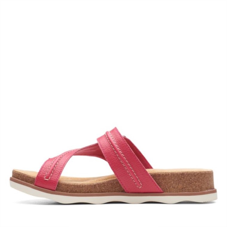 Brynn Madi Cuero Fucsia Clarks Cuero Fucsia