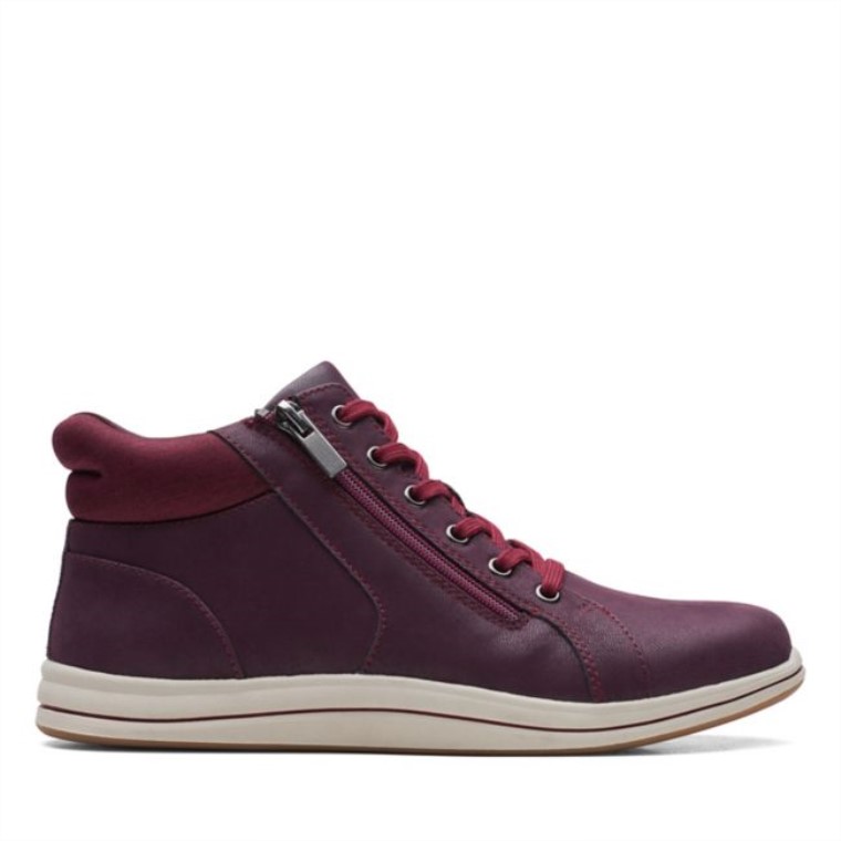 Deslizamiento De La Brisa Burdeos Clarks Burdeos