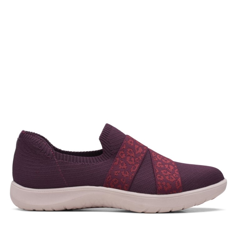 Punto Burdeos Adella Stride Punto Burdeos Clarks