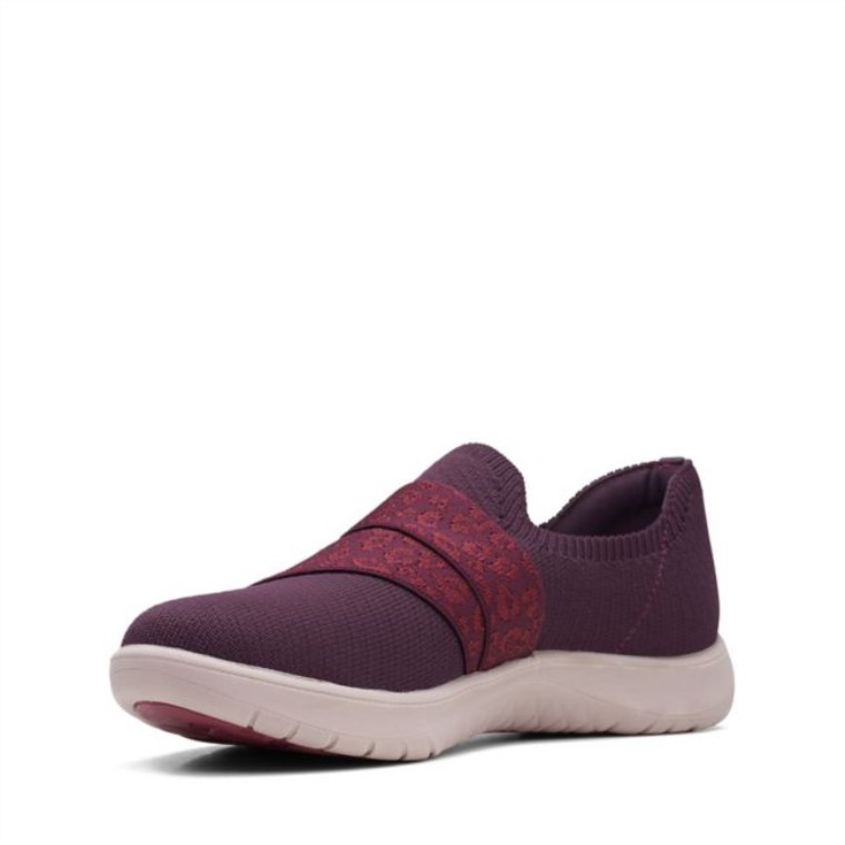 Punto Burdeos Adella Stride Punto Burdeos Clarks