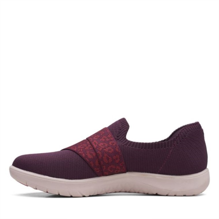 Punto Burdeos Adella Stride Punto Burdeos Clarks