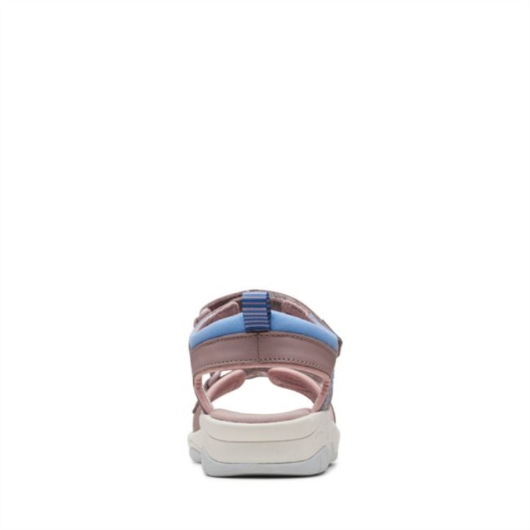 C Estampado Lowder Gris Antiguo/rosa Clarks Gris/rosa