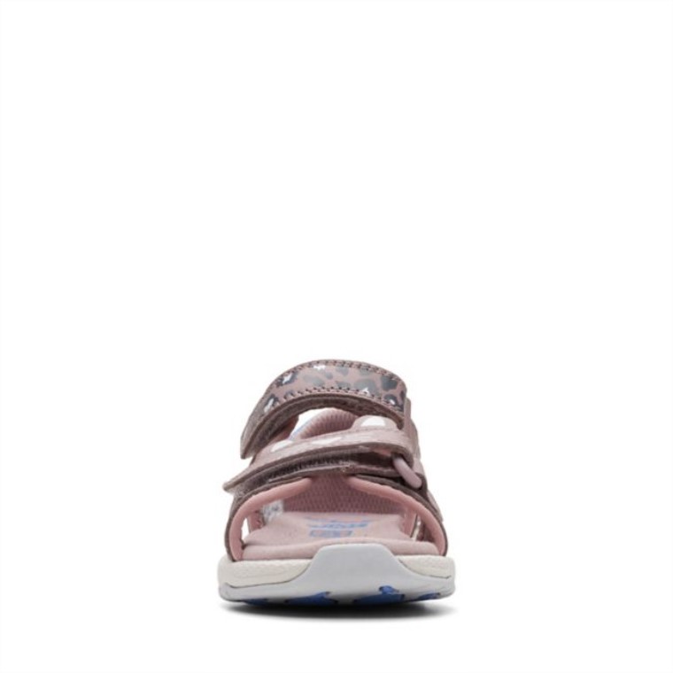 C Lowder Estampado Niño Gris/rosa Gris/rosa Clarks