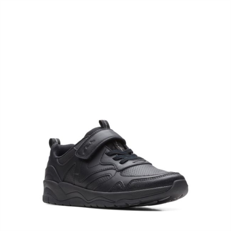 C Lowder Sprint Old Cuero Negro Clarks Cuero Negro