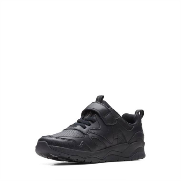 C Lowder Sprint Old Cuero Negro Clarks Cuero Negro