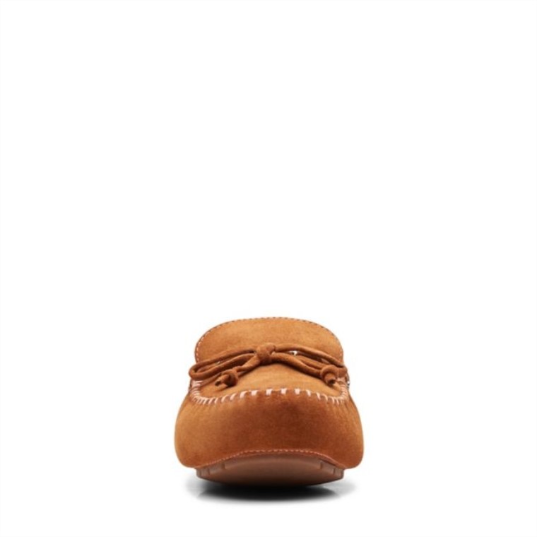 C Corbata Mocc Gamuza Marrón Claro Clarks Gamuza Marrón